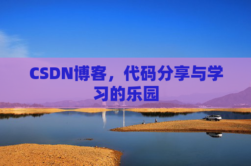 CSDN博客，代码分享与学习的乐园